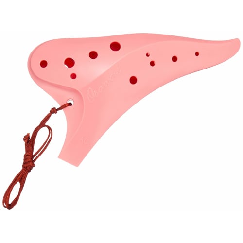Osawa Ocarina I Series Plastic Alto C, Pink, PI-AC PK