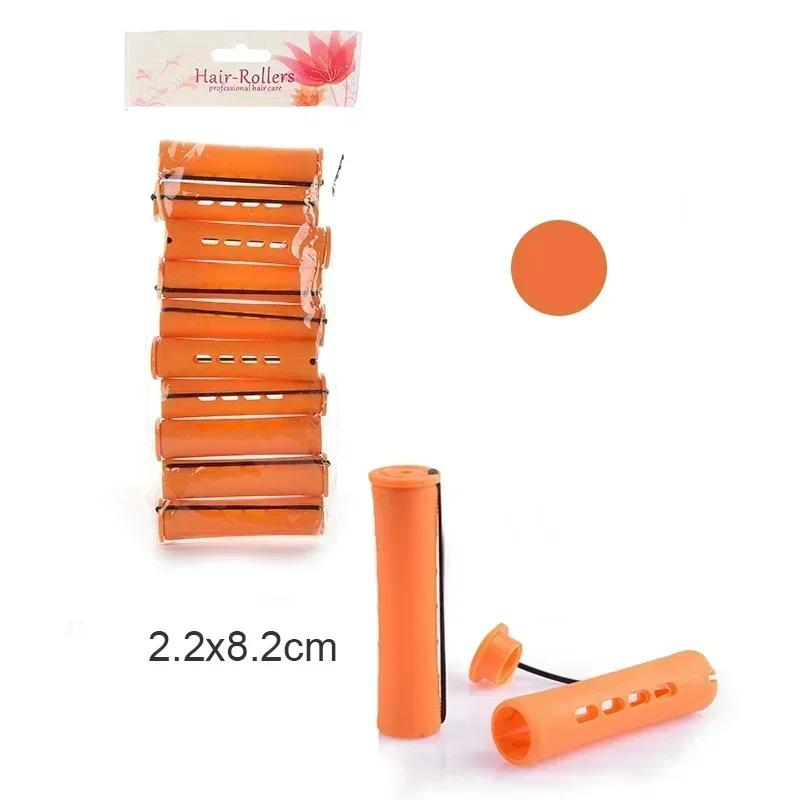 10pcs Hair Curlers Perm Rods Heatless Short Cold Wave Rods Hair Curler Perming Rod Hair Curling Rollers Curling Tool Wave Roller