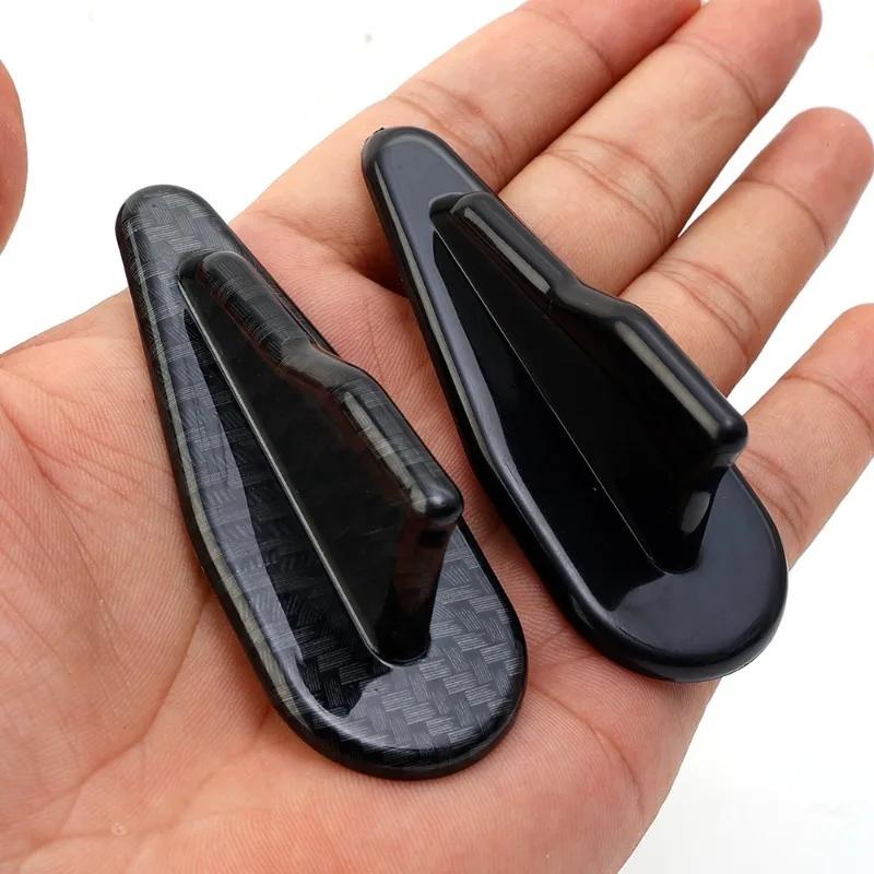 Pegatinas de Aleta de Tiburón para Coche Techo Cola Antena de Coche EVO Fibra de Carbono Punta Calcomanías Autoadhesivas Accesorios de Modificación Automotriz