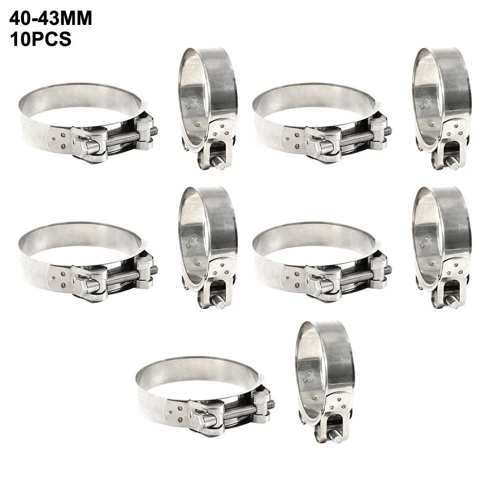 

Automotive Hose Clamps Adjustable Hose Clamps Professional Use Rounded Band Edge Rust Resistant Design Versatile Clamping Range