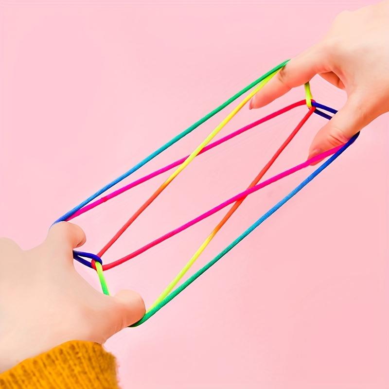

1pc Rainbow String for Bracelet Making, Weaveable Colorful & Durable, DIY Craft for Adults, Party Activity & Gift Decoration