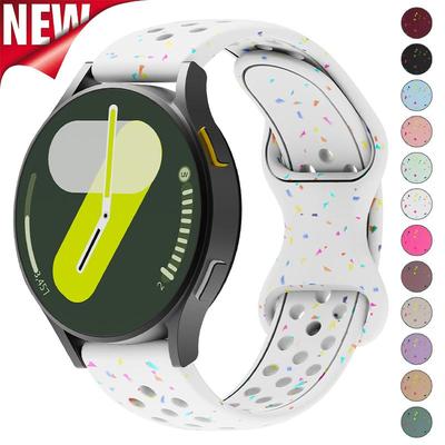 18mm 20mm 22mm Silicone Strap for Samsung Galaxy Watch 7 6 5 4 5Pro 6Classic Bracelet for Huawei Watch GT5 4Pro 3 46mm 18mm Band