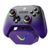 ECHTPower PC Controller with TMR 1000Hz Turbo Rapid Vibration Gyro Back 12 Hours Continuous RGB Compatible with Purple Dock, Wireless, 2.4G Receiver,