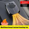 Electric Car Heater Air Cooler Fan 12V/24V Portable Demister Defroster Heating Fan Dryer Windshield Defogging Accessroies