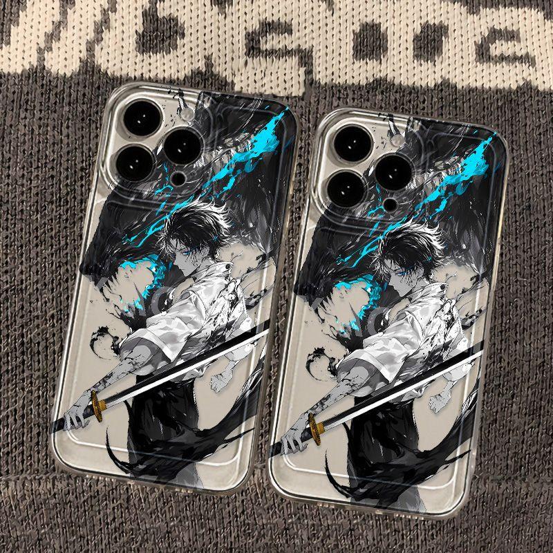 Ink and Wash Wind B Bone Worry Too Applicable iPhone17promax Apple 15 Mobile Phone Case 14/15 Transparent 16 All-inclusive X