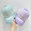 Embroidered Letter & Number Simple Baseball Cap, Outdoor Couple Sun Protection Casual Duckbill Hat, Adjustable Polyester Woven, Holiday Theme