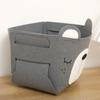 Waterproof Felt Storage Basket Cartoon Desktop Sundries Box Animal Storage Box  Living Room