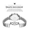 OLEVS 2907 Mens Watch Original Simple Quartz Watches For Man Waterproof Luminous Date Display Male Hand Clock Reloj