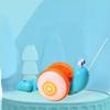 Learning To Walk Pull String Snail Car Toy Baby Walker Pull-Along Snail Toy  For Children