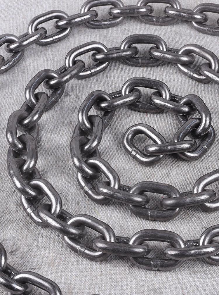 Double Hook Self-Locking Safety Lifting Chain for Crane, 2-3 Tons Capacity