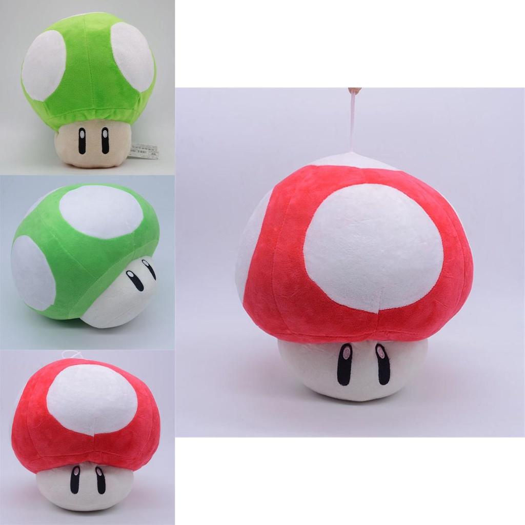 Adorable Peluche de Super Mario Muñeco Hongo En Diseños Coloridos Para la Alegría de los Niños