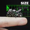 In Stock 1:64 Kawasaki H2r Motorcycle Alloy Simulation Motorcycle Models Police Moto Custom Toys For Children Ornament Gift