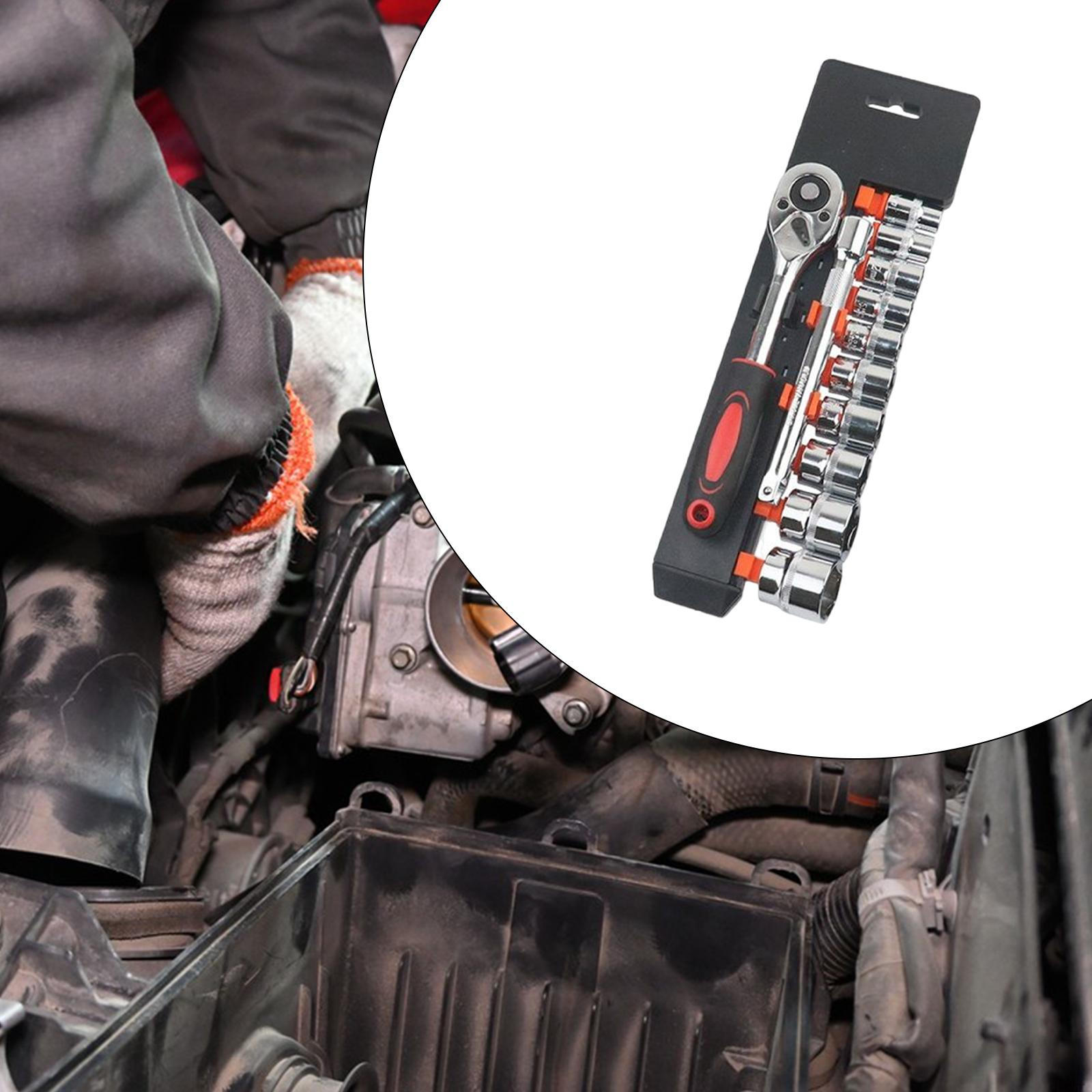 

Набор из 12 ключей с трещоткой, механические инструменты для ремонта автомобилей 10mm