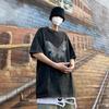 230G Cotton Daily T-Shirt for Men Summer Casual Printed T Shirts Retro Tops Tee O-Neck Male Short Sleeve Streetwear Clothing