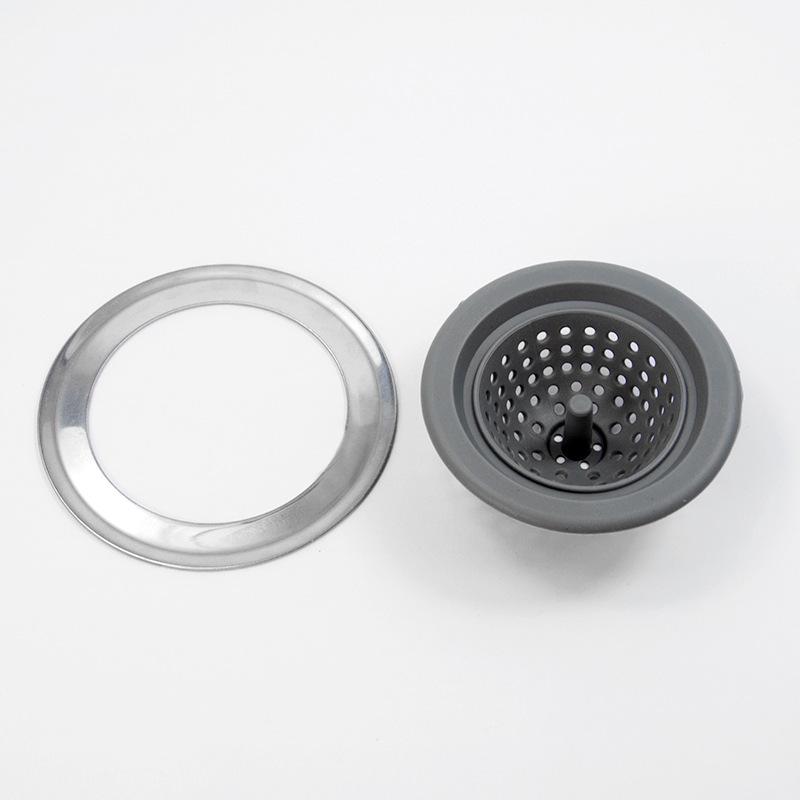 Household sewer sink filter deodorant floor drain anti-blocking water silicone floor drain