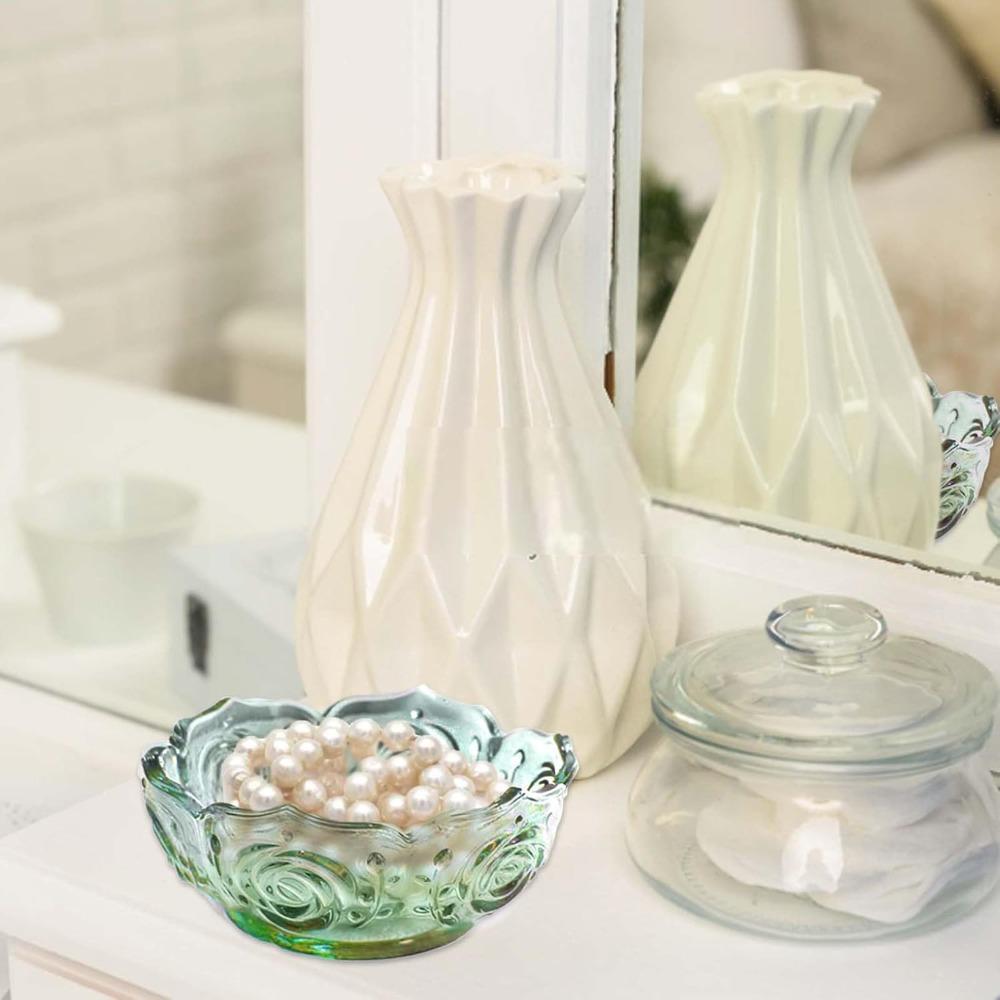 3pcs Flower Bowl Resin Mold Unique Lotus Bowl Silicone Mold 3D Container Storage Mold for Jewelry Candle Holder Silicone Molds for Resin