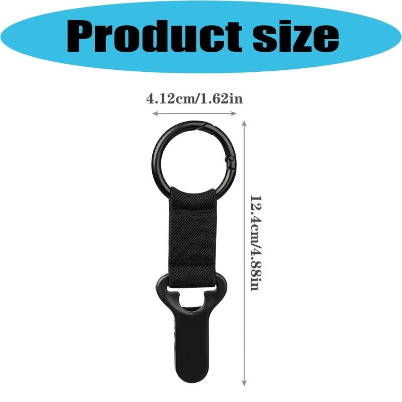 Outdoor Hat Storage Clip For Men Women Kids Metal Bag Accessory Portable Hat Clip for Travel on Bag