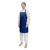 Anti-static Dustproof Apron with Striped Sleeves for Electronic Workshops