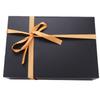 Gift Box Flip Open with Magnet Lid for Presents Packaging Valentine Day Mother Day Birthday Proposal Large Black with
