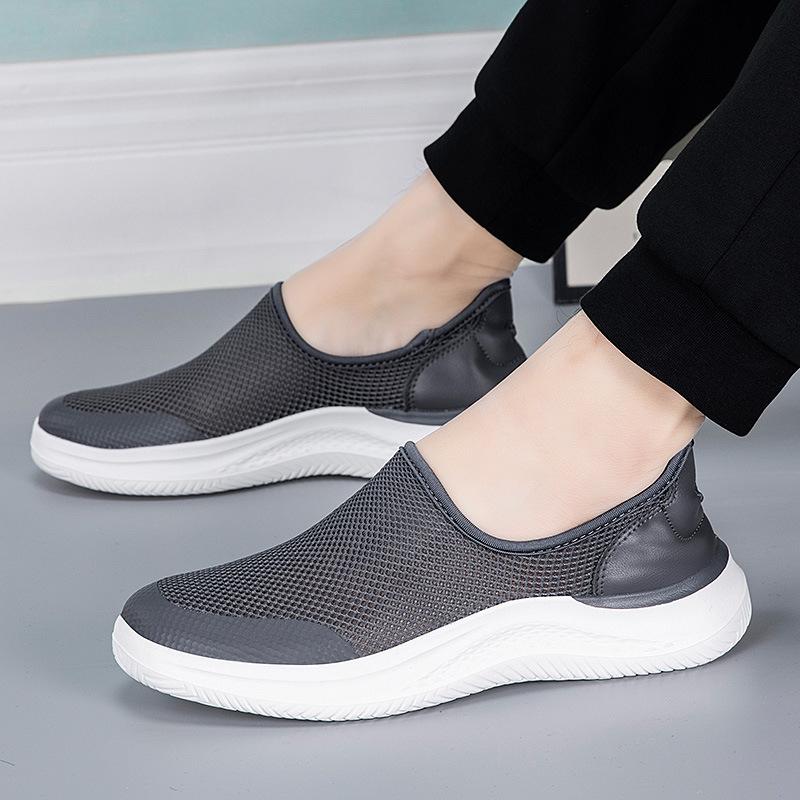 New men's casual Sneakers shoes breathable mesh shoes comfortable and lightweight casual sports shoes