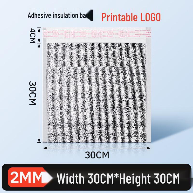 

Disposable Self-Adhesive Thermal Food Delivery Bags