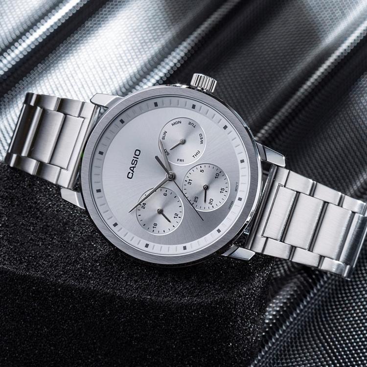CASIO Men Standard Series Silver Watch MTP-B305D-7EV MTP-B305D-7EV