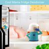 Cool Mama Fridge Deodorizer Reusable baking soda Air Purifier, Blue