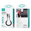 Usams Adapter Audio Bluetooth 5.0Usb-Aux Szary/Tarnish Sj464Jsq01 (Us-Sj464)