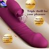 2 In 1 Vibrator Female Vagina Clitoris Nipple G-Spot Stimulator Dildo Goods for Women Masturbation Massager Adult Sex Toy 18+