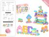 DIY Macaroon Fun Particles Building Block Toy Set Parent and Child Girls Assembling Educational Toys