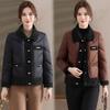 Winter down padded jacket casual new women's autumn and winter jacket padded jacket age 0