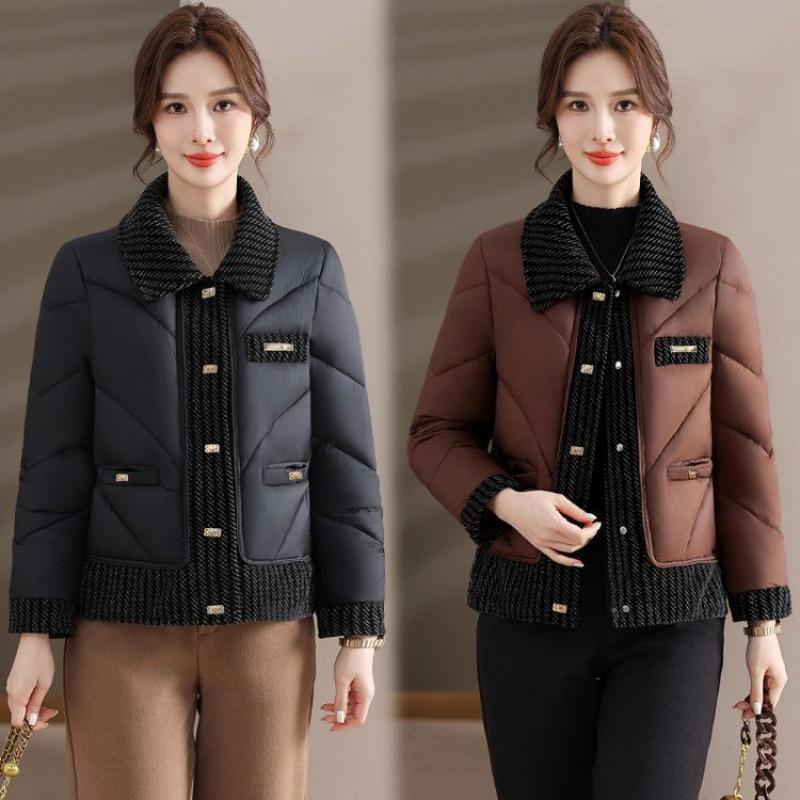 Winter down padded jacket casual new women's autumn and winter jacket padded jacket age 0