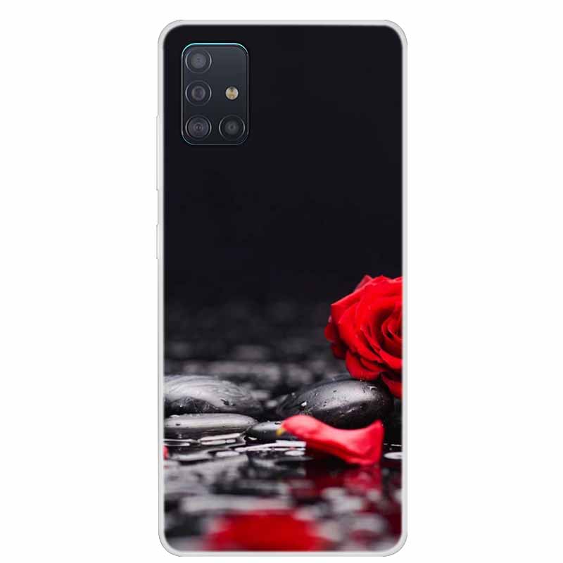 For Coque Samsung Galaxy A71 A51 M31 Case M31S Soft Silicone Back Case for Samsung A71 M31S Cover A 51 Shockproof Case M31 Cover