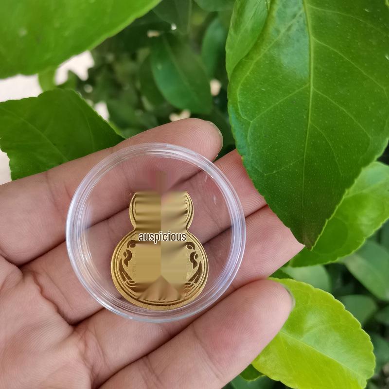Gold 999 Leaf Phone Sticker: Wealth-Attracting Back Sticker, Ideal Birthday Gift