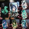 Genshin Impact Venti Case For Oppo A15 A16 A17 A52 A72 A76 A96 A54 A74 A94 A54S A57S A58 A78 A98 A57 A77 Cover