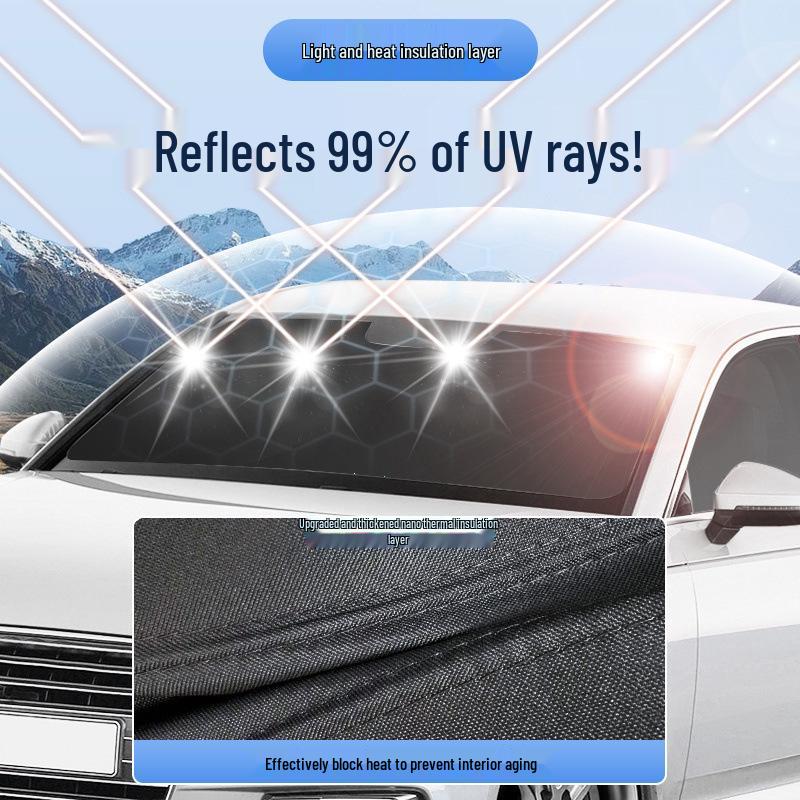 BYD Yuan UP Sunshade Car Window Curtains – Full Blackout, Heat Insulation, Sun Protection