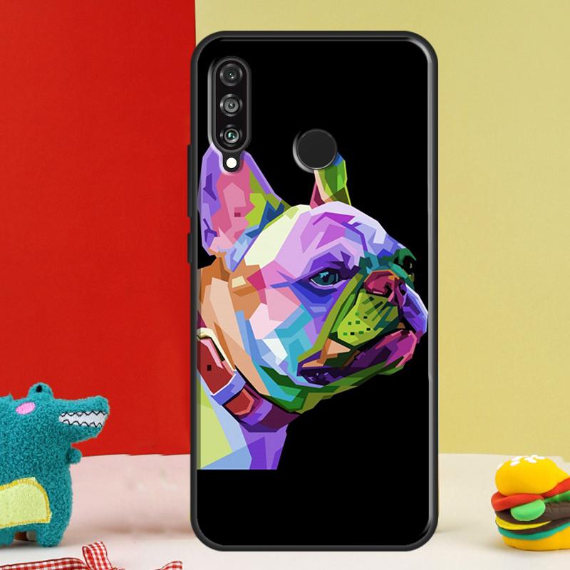 Cute French Bulldog For Huawei Nova 12s 12i 11i 8i 9 10 SE Y91 Y90 Y60 Y70 Y72 Y61 P20 P40 P30 Lite P60 Pro Case
