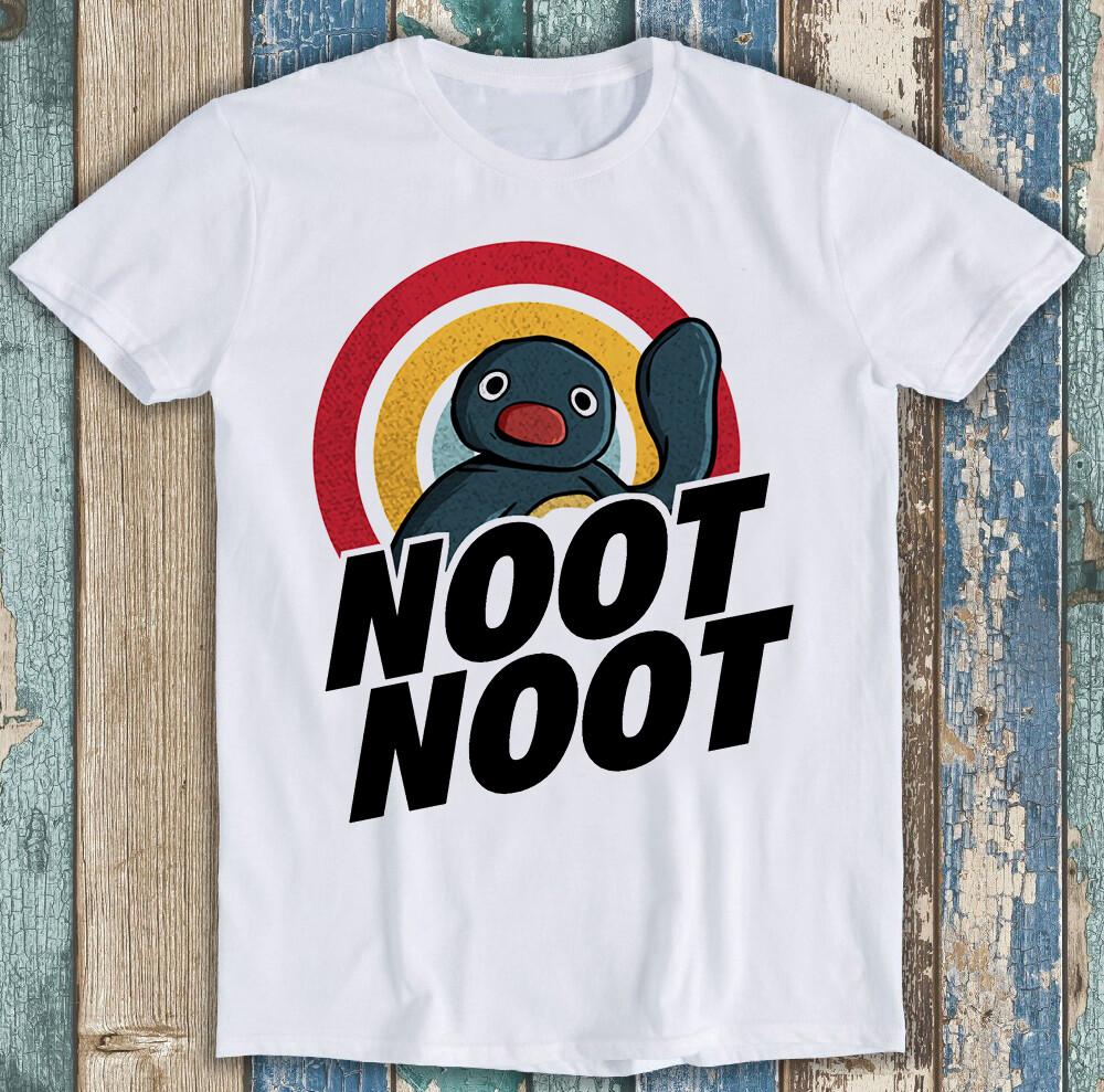 

Noot Noot Pingu Rainbow Cartoon Anime Manga Funny Gift Tee T Shirt M1394 Unisex T-Shirt XXL