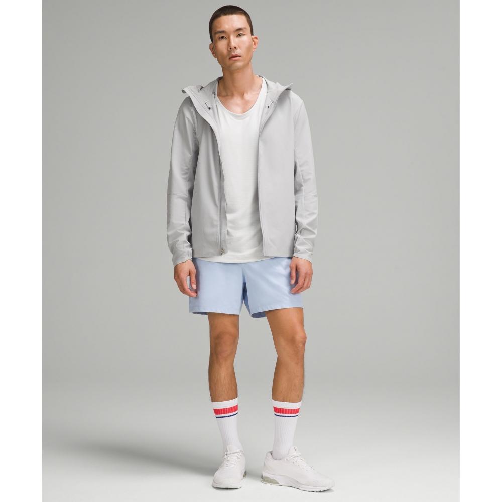 Lululemon Zeroed In lInerless Short 5  Blue lInen