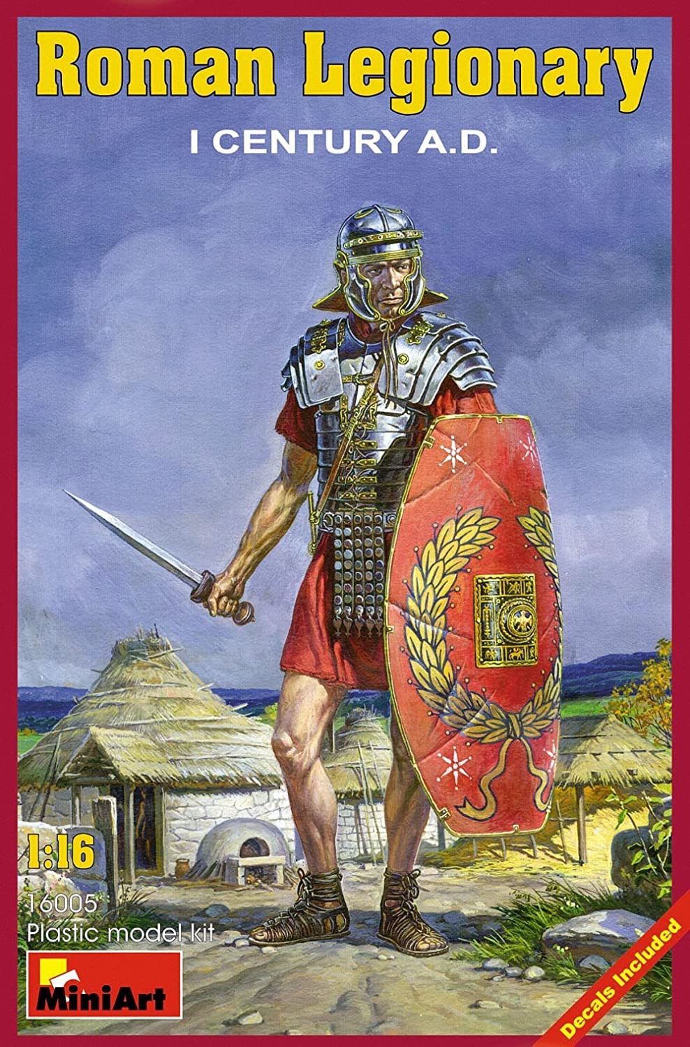 

Miniart Roman Empire Soldier 1st Century Plastic Model 1/16