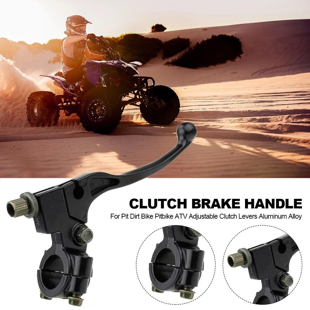 22mm 7/8palcová levá rukojeť spojky z hliníkové slitiny Vhodné pro Pit Bike ATV Dirt Bike Skútr Motocykl Moto příslušenství