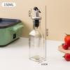 150/250/500ML Clear Glass Olive Oil Bottle Leakproof Kitchen Seasoning Soy Sauce Vinegar Pressed Barbecue Bottle