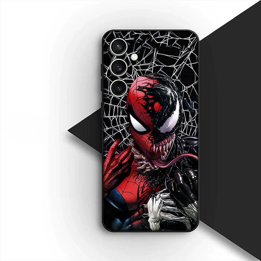 Phone Cover for OPPO A18 A16 A80 A40 A17 A15 A38 A78 A79 A54 A57 A58 A60 4G 5G Casing Soft Case Venom Marvel Spiderman Poster