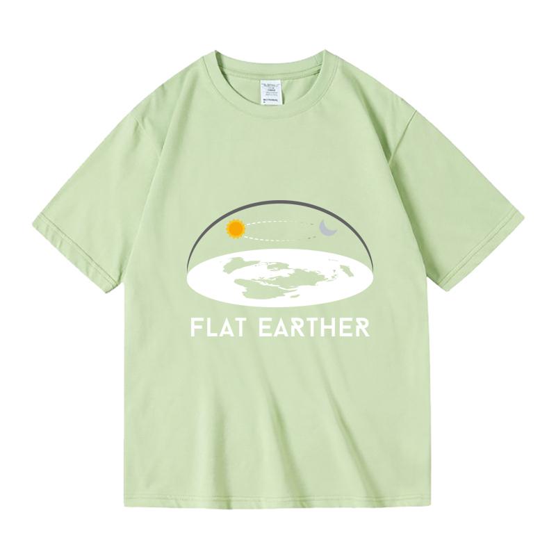 t shirt flat earth