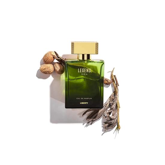 Liberty Luxury Combo Pack - Legend For Men, Eden For Women (100ml Each) Liquid Eau De Parfum (EDP) Crafted In France, Long Lasting Smell