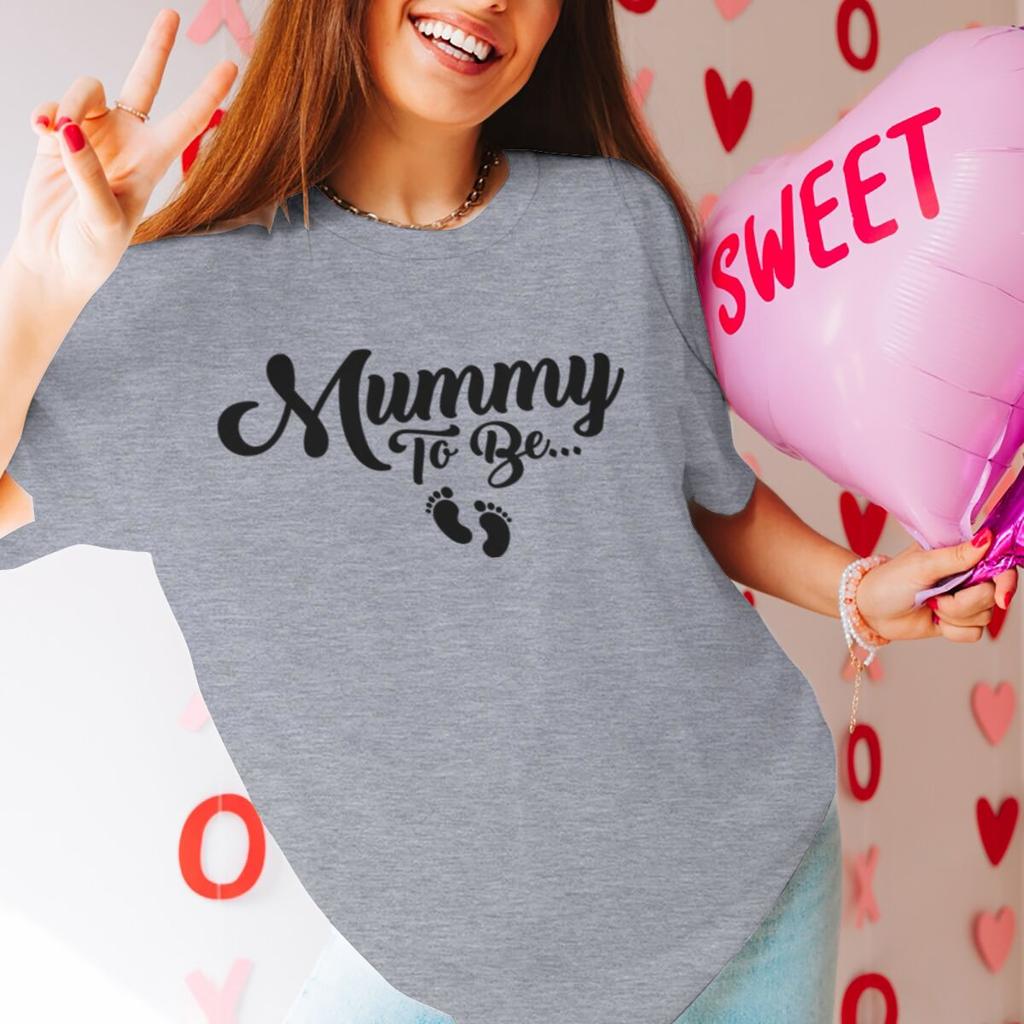 New 2026 Daddy To Be Mummy To Be Tshirts Funny Pregnancy Announcement Tops Couple Fashion Crewneck Men Women Sweet Tees Gifts