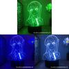 Rascal Does Not Dream Of A Dear Friend Mai Sakurajima 3d Touch Led Night Light With Remote Control For Bedroom Decor
