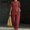 Women's Fashion Casual Long Sleeve V Neck Pants Suits