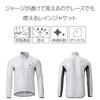 Skeleton Rain M [PEARL IZUMI] Jacket, White,