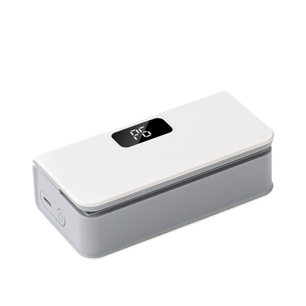 Mini Heat Sealer No Preheating Required Mini Bag Sealer Handheld Bag Resealer Digital Display Battery-Powered Food Preserver